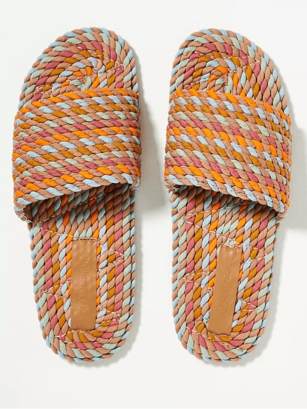 Anthropologie x Salt + Umber Sunny Slide Sandals